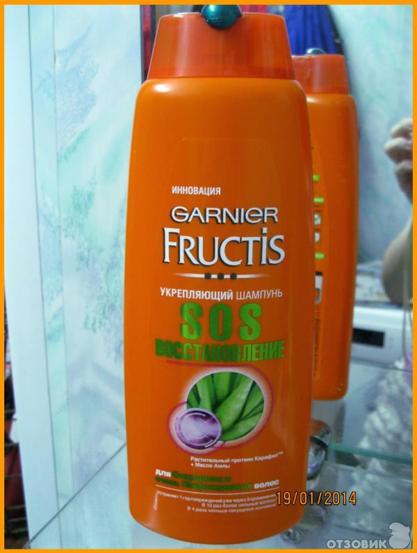 Шампунь Garnier Fructis SOS восстановление фото