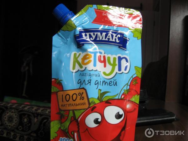 Кетчуп Чумак Нежный для детей фото