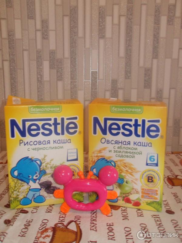 Детские каши Nestle фото