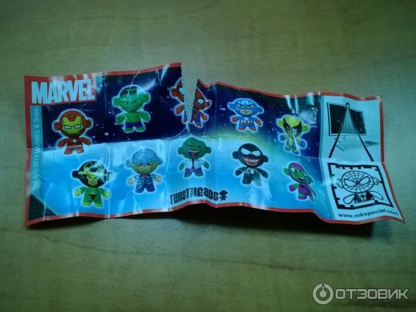 Шоколадное яйцо Kinder Surprise Супергерои Marvel фото