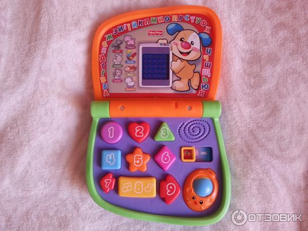 Двуязычный интерактивный компьютер Fisher Price фото