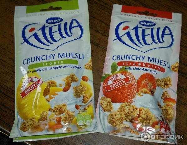 Мюсли Fitella в отдельных пакетиках фото