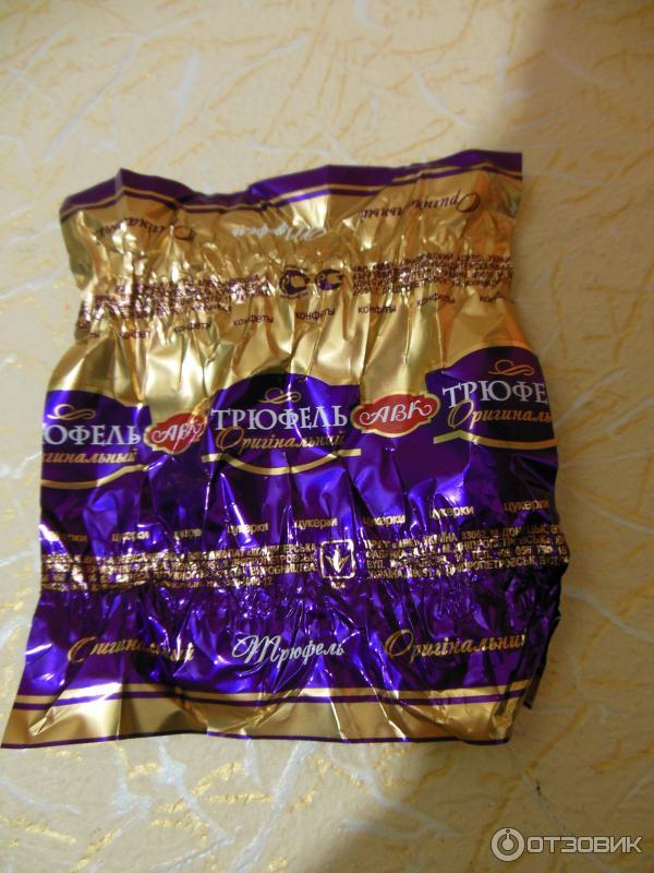 Конфеты Трюфель Оригинальный АВК фото