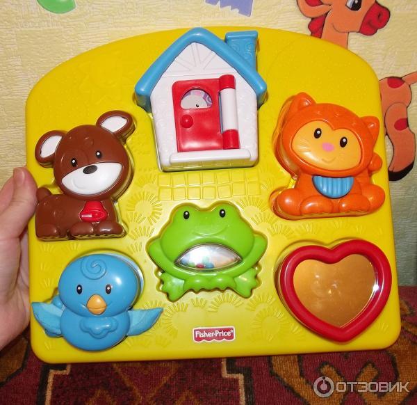 Пазл из Зверушек Fisher Price фото