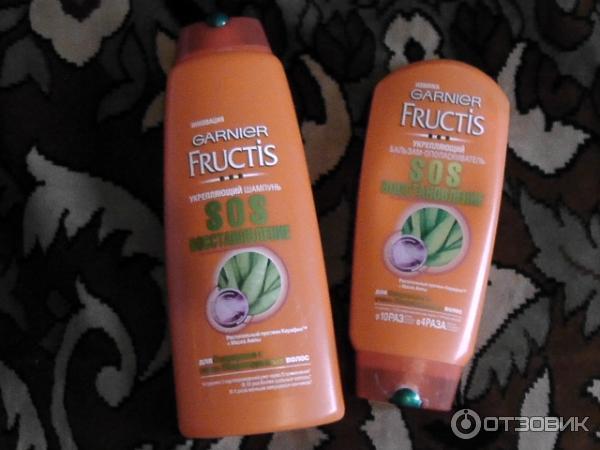 Шампунь Garnier Fructis SOS восстановление фото