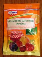 Желирующее вещество Dr.Oetker "Желфикс" фото