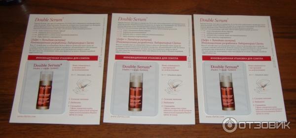 Сыворотка для лица Clarins Double Serum фото