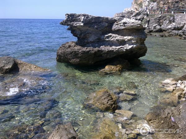 Пляж Mogren (Черногория, Будва) фото