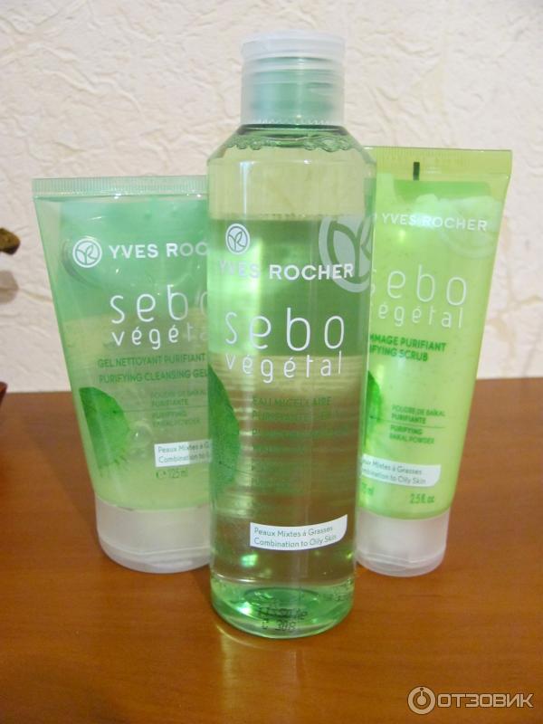 Мицеллярная Вода Yves Rocher Sebo Vegetal фото