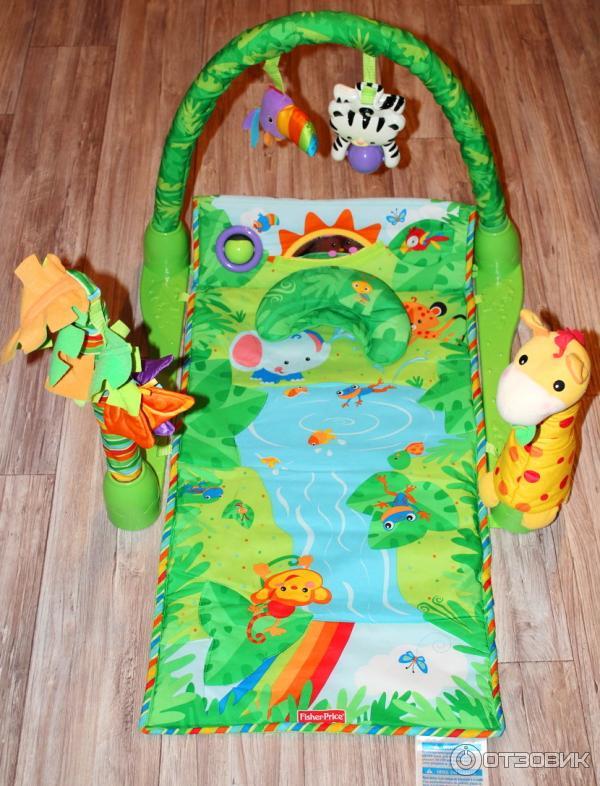 Развивающий коврик Fisher Price Джунгли фото