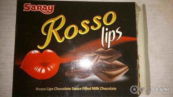 Конфеты Rosso Lips Milk Chokolate фото