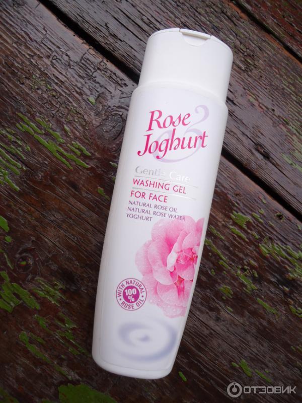 Очищающий гель для лица Rose Joghurt Bulgarian Rose