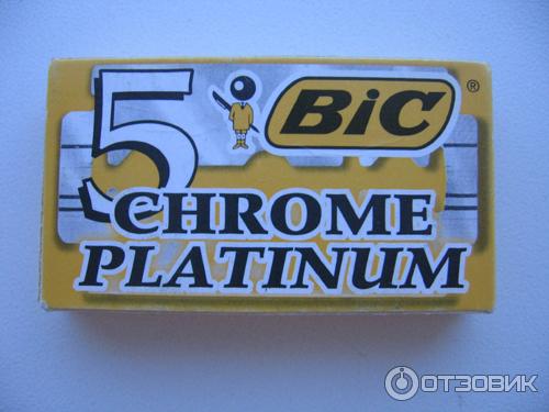 Лезвия для т-образных классических станков Bic Chrome Platinum