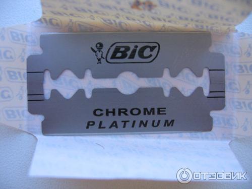 Лезвия для т-образных классических станков Bic Chrome Platinum