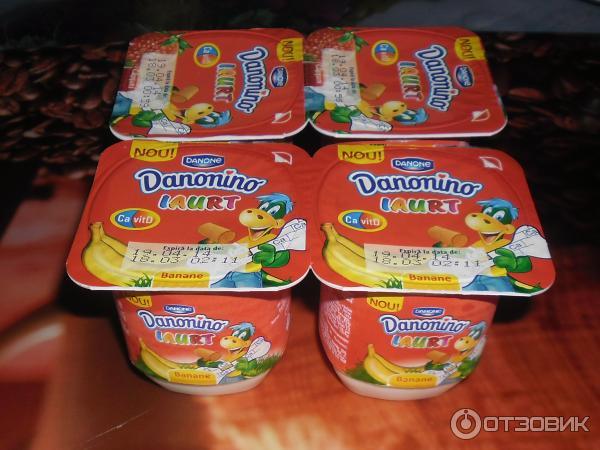 Йогурт Danone Danonino фото