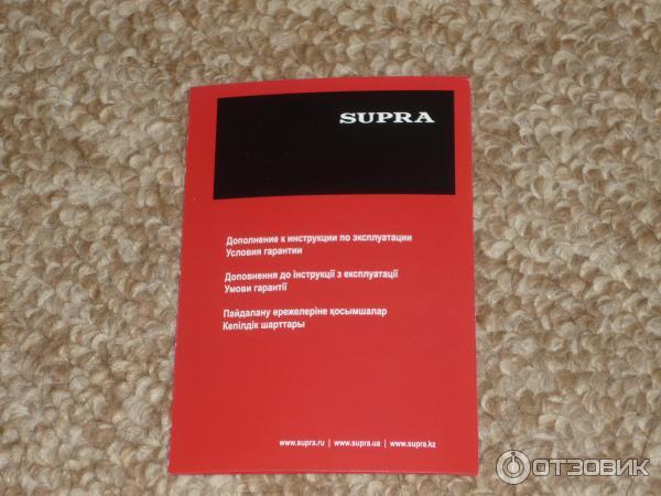 Портативная аудиосистема SUPRA PAS-6255 фото