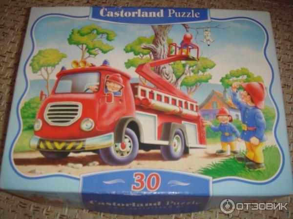 Пазл Castorland Puzzle пожарная машина фото