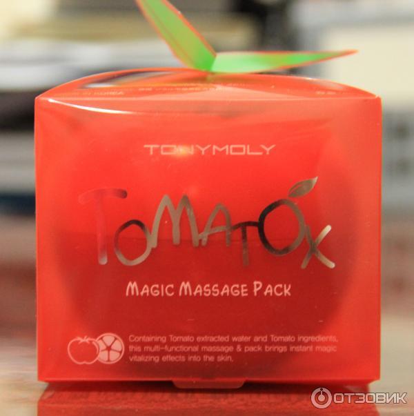 Мягкий массажный крем и смываемая маска TonyMoly Tomatox Magic White Massage Pack фото