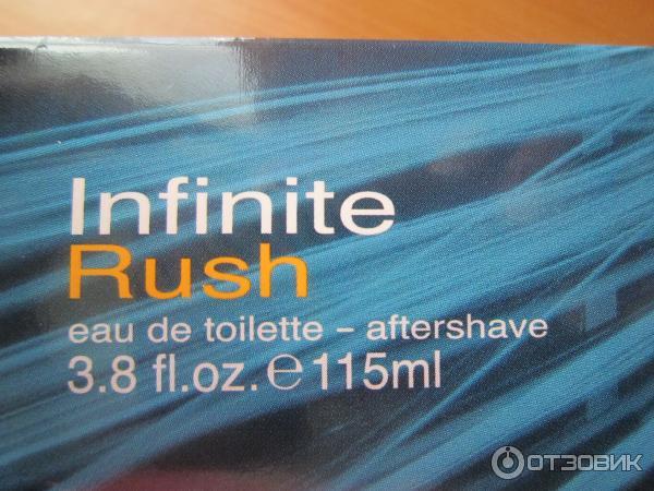 Tуалетная вода Oriflame Infinite Rush фото