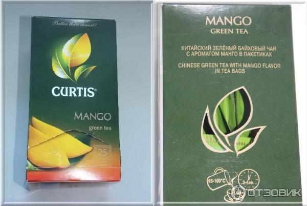 Зеленый чай Curtis Mango Green Tea фото