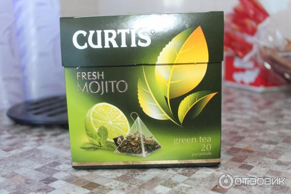 Чай зеленый Curtis Fresh Mojito фото