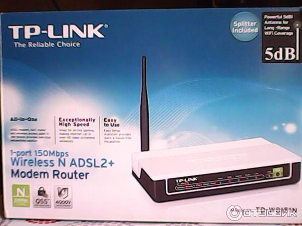 Wi-Fi роутер TP-Link TD-W8151N фото