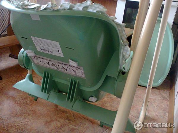 Стул д/корм + качеля TS100-4 2в1 : GEBURT фото