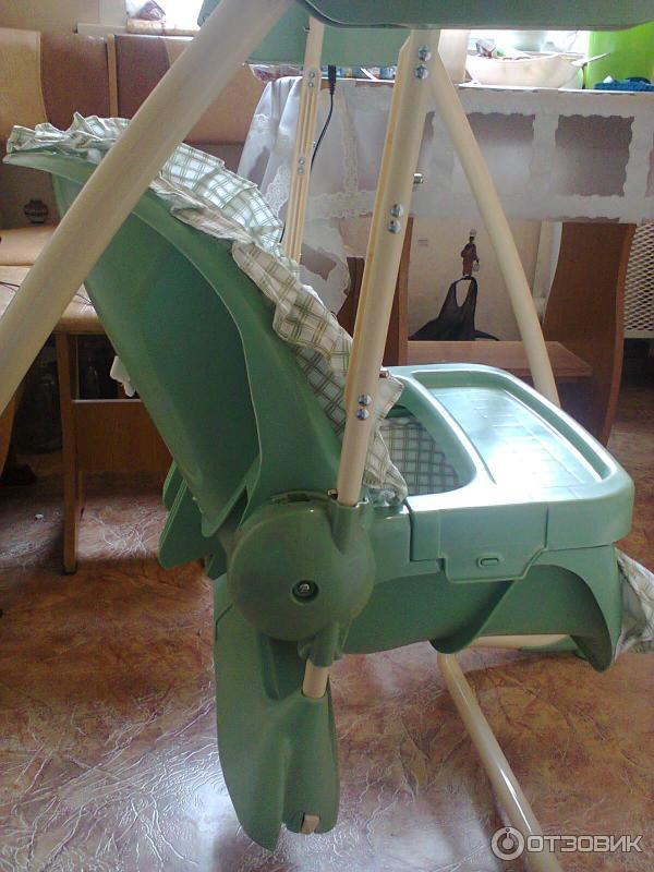 Стул д/корм + качеля TS100-4 2в1 : GEBURT фото