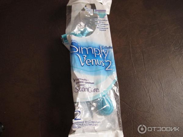 Женский бритвенный станок Gillette Simply Venus 2 (одноразовый) фото