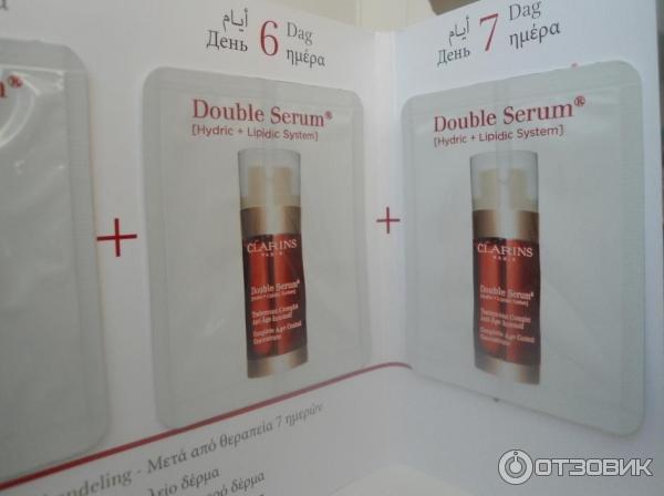 Сыворотка для лица Clarins Double Serum фото