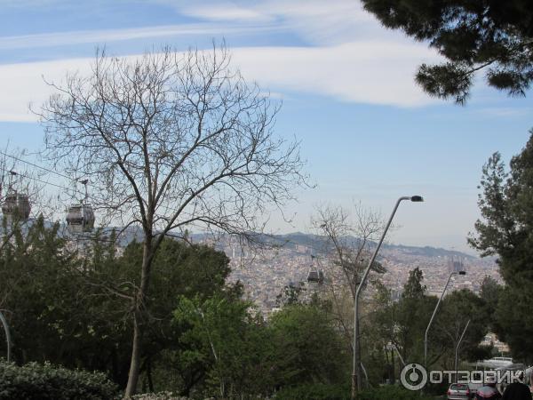 Канатная дорога Teleferis de Montjuic (Испания, Барселона) фото