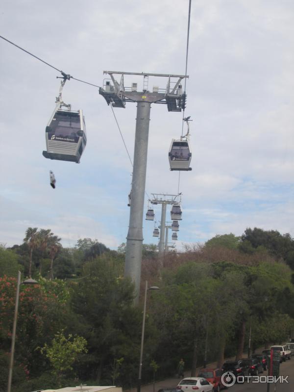 Канатная дорога Teleferis de Montjuic (Испания, Барселона) фото