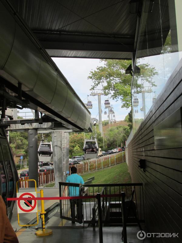 Канатная дорога Teleferis de Montjuic (Испания, Барселона) фото