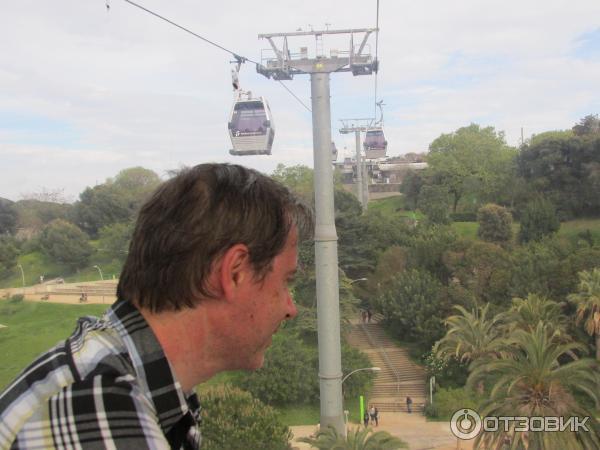 Канатная дорога Teleferis de Montjuic (Испания, Барселона) фото