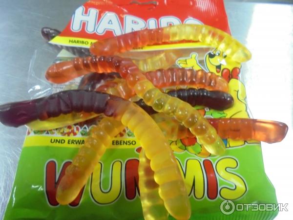 Жевательный мармелад Haribo Червячки фото