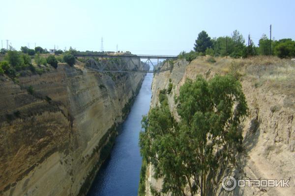 Коринфский канал (Греция) фото