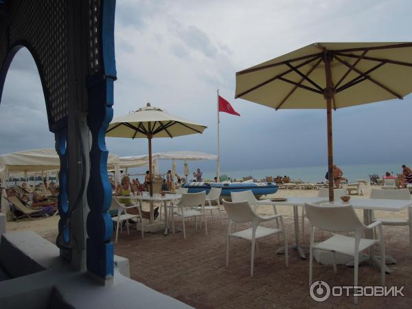 пляж отеля Dessole Le Hammamet Resort