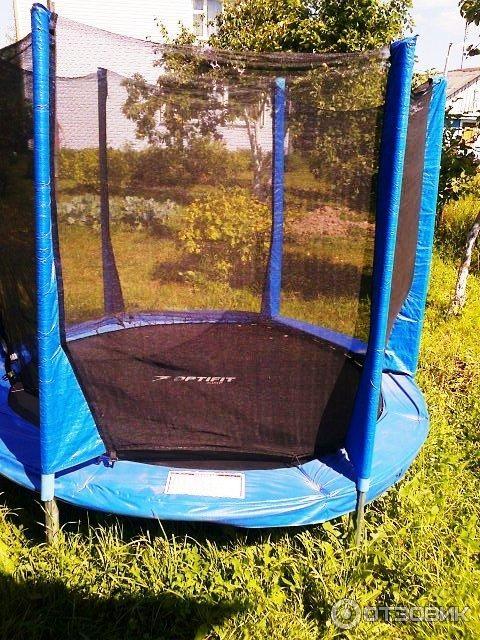 Батут OPTIFIT JUMP 8FT синий фото