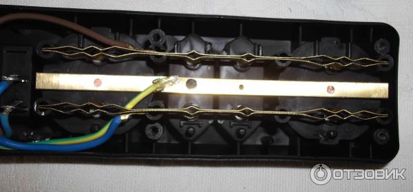 Удлинитель PC PET AP02009-5-BK, 5.0м, 4 розетки, Чёрный