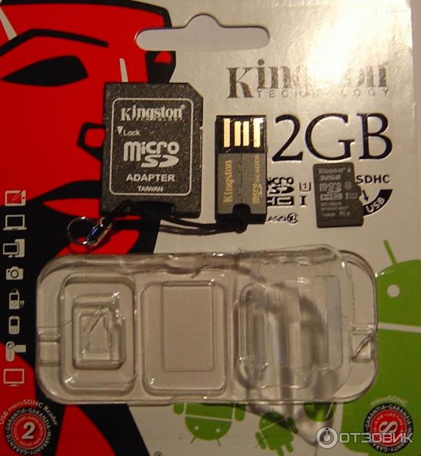 Карта памяти Kingston microSD microSDHC 32 GB Class 10 фото