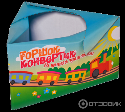 Детский складной горшок Конвертик фото