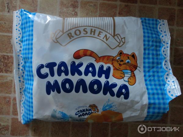 Конфеты Roshen Стакан молока фото