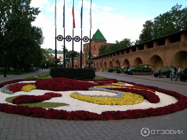 Выставка военной техники в Нижегородском Кремле фото