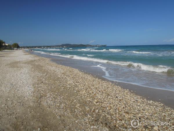 Пляж отеля Ionian Princess (Корфу)