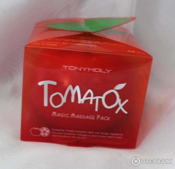 Мягкий массажный крем и смываемая маска TonyMoly Tomatox Magic White Massage Pack фото