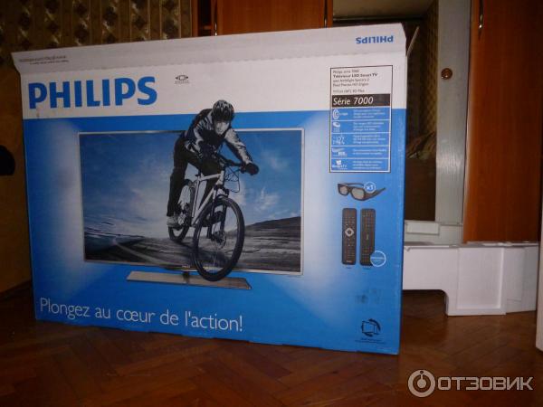 LED телевизор Philips 40PFL7007 3D фото