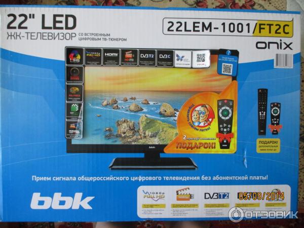 Телевизор LED BBK 22LEM-1001/FT2C фото