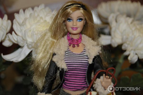 Кукла Mattel Barbie Style Leather Jacket Barbie Doll фото