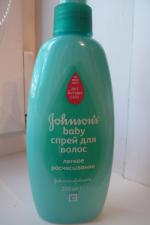 Спрей для волос Johnson's Baby "Легкое расчесывание" фото