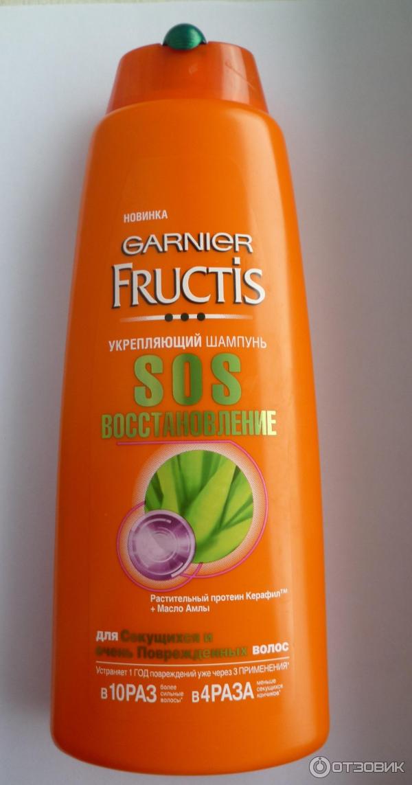 Шампунь для волос Garnier Fructis SOS восстановление фото